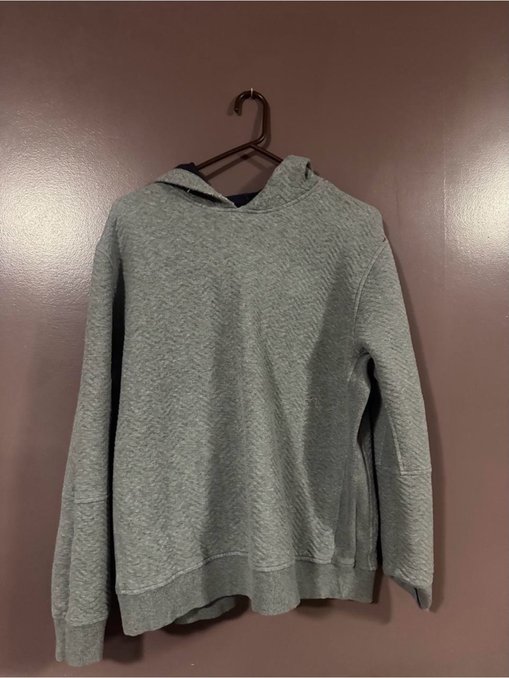 Banana Republic Men's Gray Crewneck Hoodie